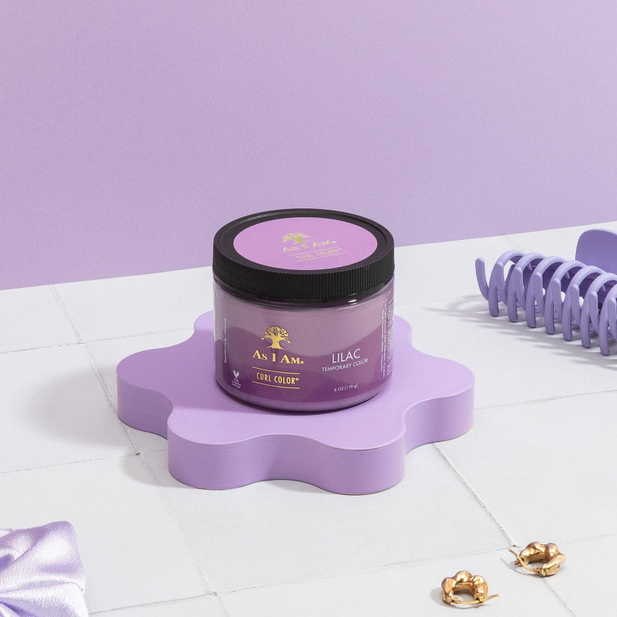 As i am Curl Color Lilac