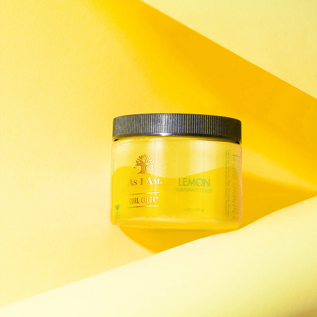 As i am Curl Color Lemon Yellow
