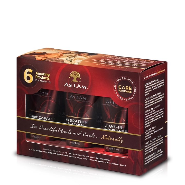 As i am coils & curls care package