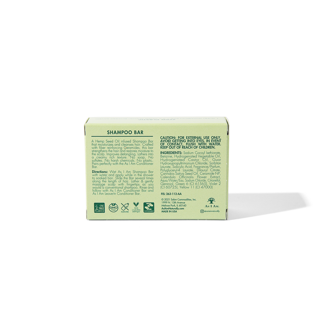 Hemp Seed Oil Shampoo Bar