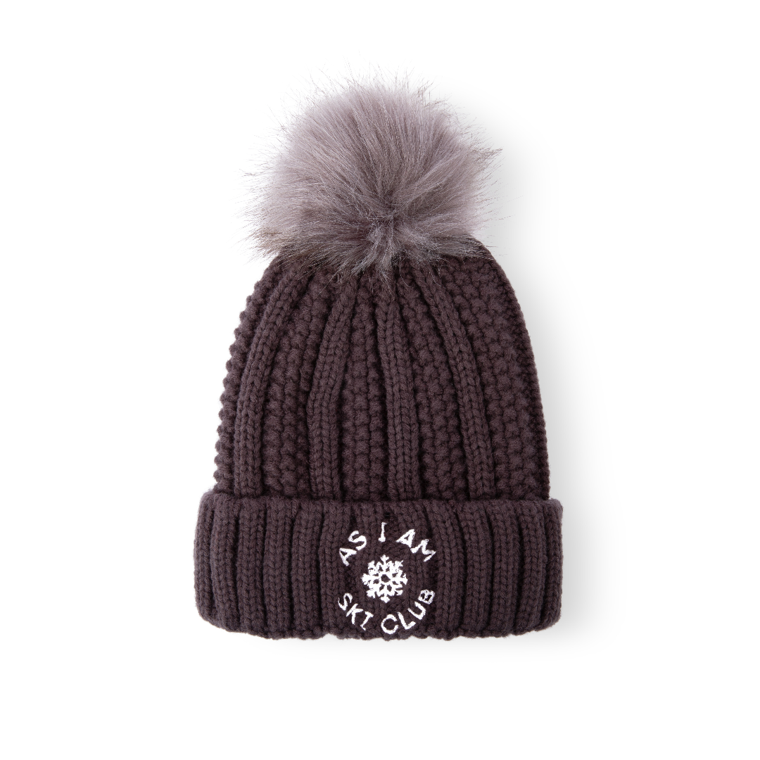 As I Am Ski Club Satin Lined Beanie