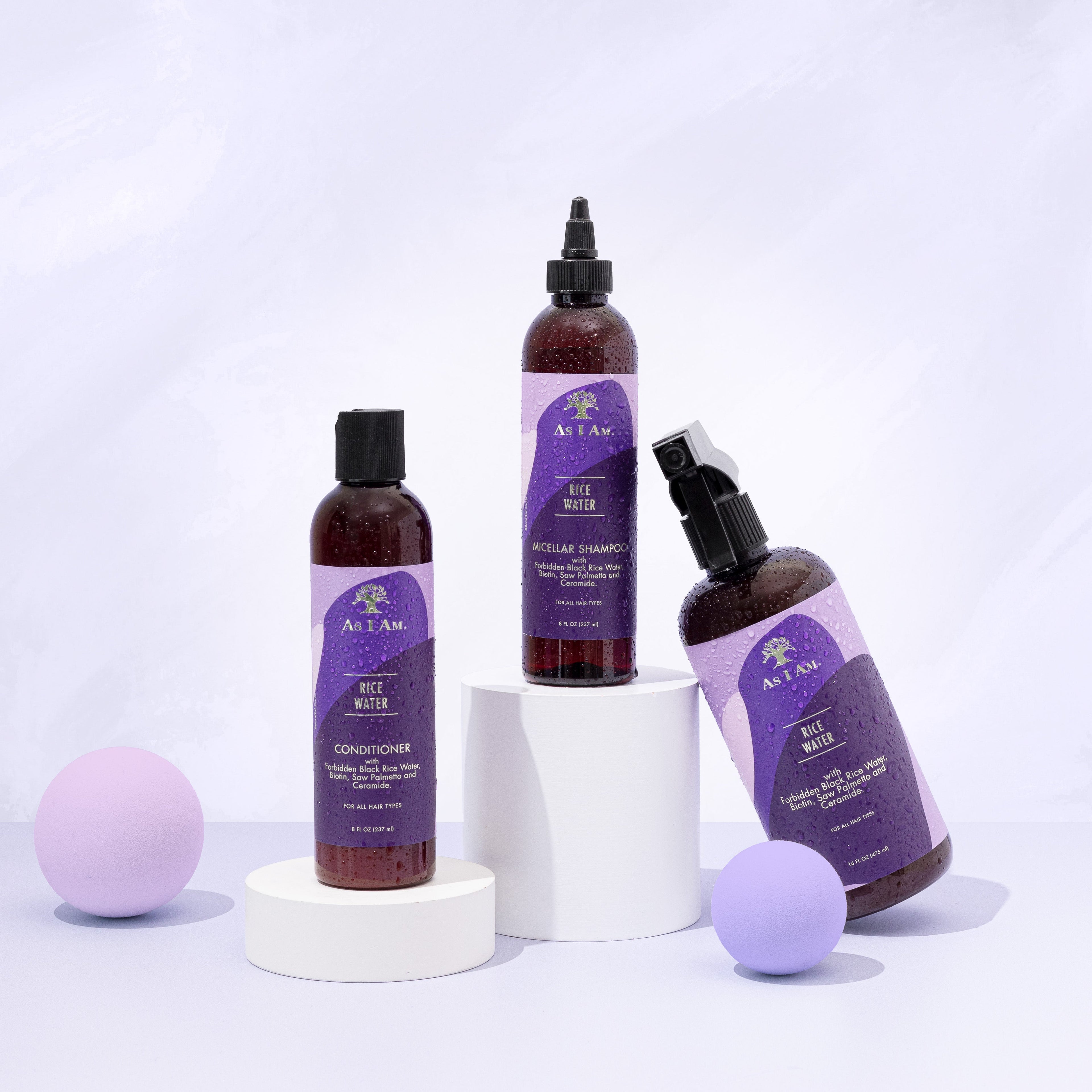 As i am Rice Water, Shampoo, and Conditioner