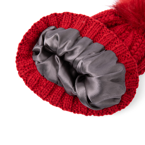 As I Am Ski Club Satin Lined Beanie